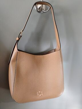 Tory Burch Caramel Tan Leather Shoulder Bag